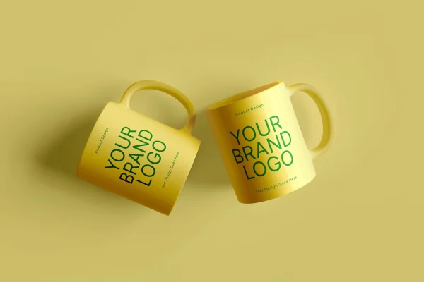 Mug Couple Mockup